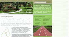 Desktop Screenshot of galabau-lechner.de